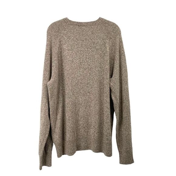 NEW J. Crew Crewneck sweater in supersoft lambswool blend Size XL neutral tan br - Picture 3 of 4